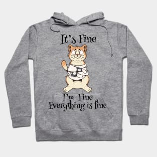 Paws-itively Perfect: Embracing Feline Funnies in a Fine and Fabulous Design Hoodie